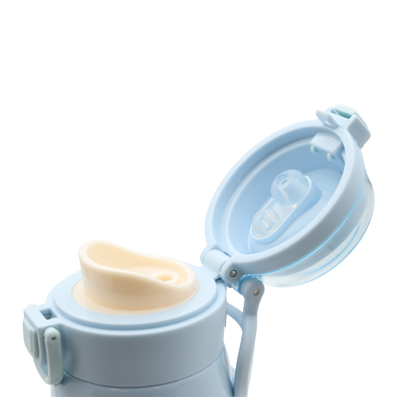 تراول ماگ HSCUP مدل H-BW-1512 ظرفیت 350 میلی لیتر- آبی (پک ضعیف)